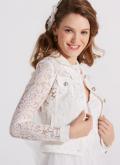 Lilly Cream Lace Jacket